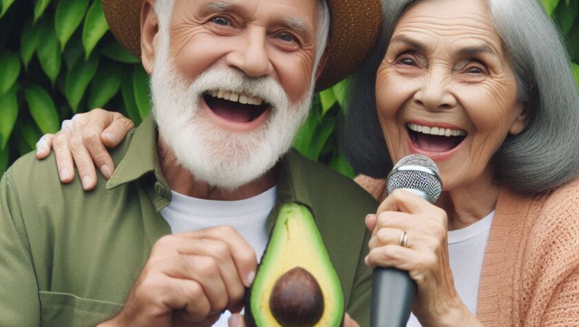 A vibrant elderly woman enjoying a plant-based meal, symbolizing the connection between nutrition and youthful vitality.