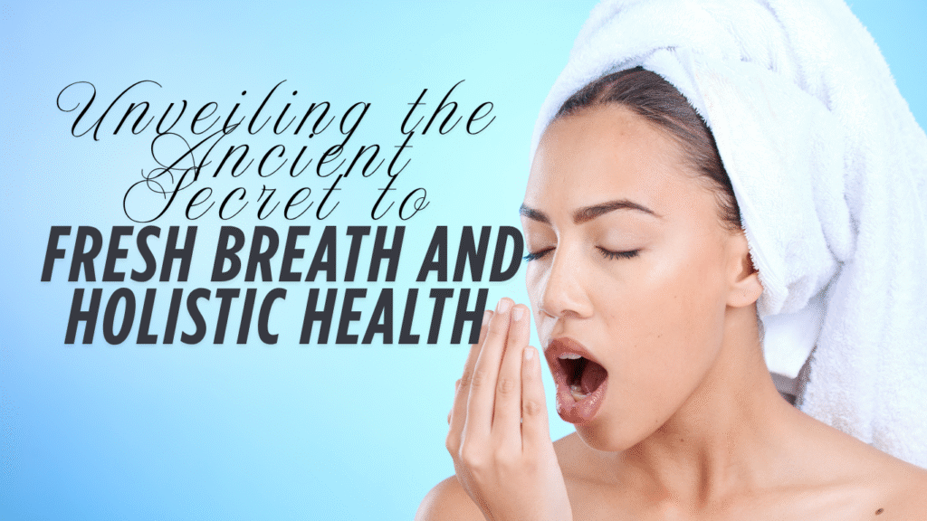 "An illustration of the tongue showing bacteria buildup and the benefits of tongue cleaning."